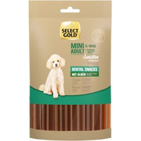 Produktbild von SELECT GOLD Sensitive Dental Sticks Mini Adult Zahnpflege-Snack mit Algen glutenfrei 2x99 g - 2 x 99 g