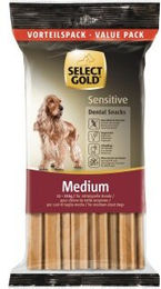 SELECT GOLD Sensitive Dental Zahnpflege-Snacks für Hunde Adult Mittel Getreidefrei Glutenfrei 504 g - 504 g – Bild 1 von 2