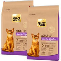 Produktbild von SELECT GOLD Sensitive Digestion Getreidefreies Trockenfutter für Katzen Adult Geflügel 2x7 kg - 2 x 7 kg