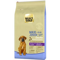 Produktbild von SELECT GOLD Sensitive Maxi Junior Hundefutter Lamm mit Lachs und Kartoffel 12 kg - 12 kg