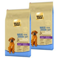 Produktbild von SELECT GOLD Sensitive Maxi Junior Hundefutter Lamm mit Lachs und Kartoffel für große Rassen 2x12 kg - 2 x 12 kg