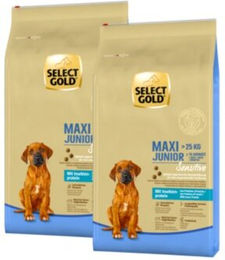 SELECT GOLD Sensitive Maxi Junior Hundefutter mit Insekten-Protein für große Rassen 2x12 kg - 2 x 12 kg – Bild 1 von 2