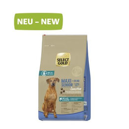 Produktbild von SELECT GOLD Sensitive Senior Maxi Hundetrockenfutter Lachs und Lamm 12 kg