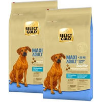 Produktbild von SELECT GOLD Sensitive Trockenfutter Hund Adult Maxi mit Insekten-Protein 2x12 kg - 2 x 12 kg