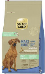 SELECT GOLD Sensitive Trockenfutter Hund Adult Maxi Monoprotein Seidenraupenprotein 12 kg – Bild 1 von 2