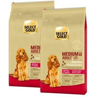 Produktbild von SELECT GOLD Sensitive Trockenfutter Hund Adult Medium Pferd und Tapioka 2x12 kg - 2 x 12 kg