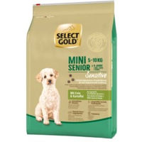 Produktbild von SELECT GOLD Sensitive Trockenfutter Hund Mini Senior Ente 4 kg - 4 kg