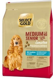 SELECT GOLD Sensitive Trockenfutter Hund Senior Medium mit Insekten Lamm und Ente 4 kg - 4 kg – Bild 1 von 2