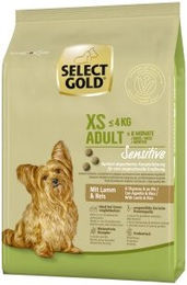 SELECT GOLD Sensitive XS Adult Hundefutter Lamm und Geflügel mit Reis 1 kg - 1 kg – Bild 1 von 3
