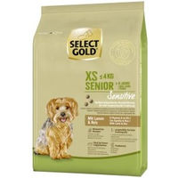 Produktbild von SELECT GOLD Sensitive XS Senior Hundetrockennahrung Lamm und Reis Monoprotein 1 kg - 1 kg