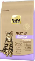 SELECT GOLD Sterilised Adult Katzenfutter Geflügel und Reis 2x7 kg - 2 x 7 kg – Bild 1 von 3