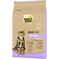 Produktbild von SELECT GOLD Sterilised Adult Katzenfutter Geflügel und Reis 2x7 kg - 2 x 7 kg