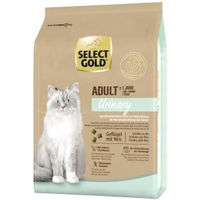 Produktbild von SELECT GOLD Urinary Adult Trockenfutter Geflügel und Reis 2x2,5 kg Diätfutter für Katzen - 2 x 2,5 kg