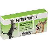 Produktbild von Selectavet B-Vitamin-Tabletten für Haut, Fell und Verdauung