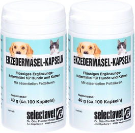 Selectavet Ekzermasel-Kapseln Ergänzungsfutter für Hunde und Katzen – Bild 1 von 1