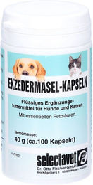 Selectavet Ekzermasel-Kapseln Ergänzungsfutter für Hunde und Katzen – Bild 1 von 1