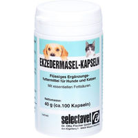 Produktbild von Selectavet Ekzermasel-Kapseln Ergänzungsfutter für Hunde und Katzen