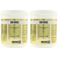 Produktbild von Selectavet Equi-Biosel Ergänzungsfutter Pulver für Haut, Fell und Hufe
