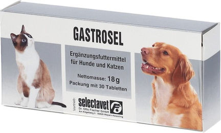 Selectavet Gastrosel Tabletten zur Magen-Darm-Unterstützung und Verdauungshilfe – Bild 1 von 3