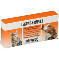 Produktbild von Selectavet Legavit-Komplex Nahrungsergänzung mit Vitaminen für Leber und Niere in Tablettenform