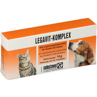 Produktbild von Selectavet Legavit-Komplex Nahrungsergänzung mit Vitaminen für Leber und Nieren in Tablettenform
