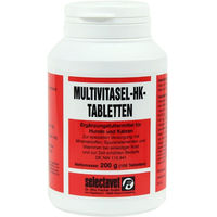 Produktbild von Selectavet Multivitasel-HK Vitamintabletten für Hunde zur Unterstützung von Haut, Fell, Immunsystem sowie Gelenken und Knochen für alle Altersstufen und Größen