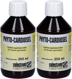 Produktbild von Selectavet Phyto-Cardiosel Ergänzungsfutter für Hunde und Katzen mit Herzunterstützung 250ml Liquid