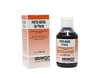 Produktbild von Selectavet Phyto-Hepar Flüssiges Diätfutter für Pferde zur Unterstützung der Leberfunktion 250 ml - 250 ml
