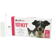 Produktbild von selflab Schnelltest für Hunde auf Magen-Darm-Erkrankungen mit Parvovirus- und Coronavirus-Antigen