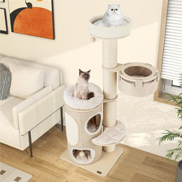 Selius Katzenbaum Kratzbaum für Katzen 154 cm hoch – Bild 1 von 1