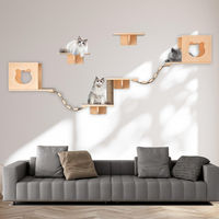 Produktbild von Selius Katzenkletterwand als Kratzbaum und Katzenmöbel 250 cm