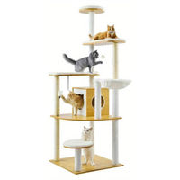 Produktbild von Selius Kratzbaum aus nachhaltigem MDF mit mehrstöckigem Design für Katzen