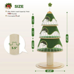 Selius Moderner Kratzbaum mit dicker Kratzsäule und bequemen Kissen – Bild 1 von 1