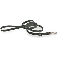 Produktbild von Sellerie Canine Vendéenne Hundeleine aus Leder in Grau oder Schwarz 160 cm