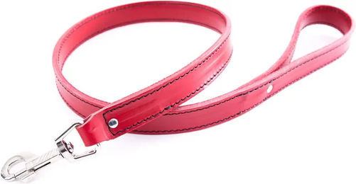 Produktbild von Sellerie Canine Vendéenne Hundeleine aus Leder in Rot