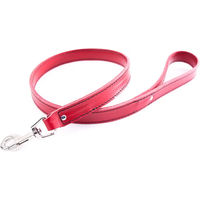 Produktbild von Sellerie Canine Vendéenne Hundeleine aus Leder in Rot