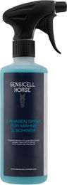 Sensicell Horse Mähnen- und Schweifpflege sowie Fellspray 2 Phasen 500ml Blau – Bild 1 von 3