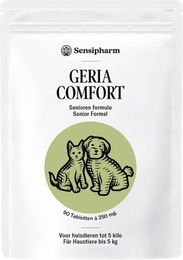 Produktbild von Sensipharm Geria Comfort Nahrungsergänzung für kleine Senioren-Haustiere 90 Tabletten
