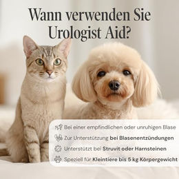 Sensipharm Urologist Aid Blasenformel für kleine Haustiere wie Katzen, Hunde, Meerschweinchen und Kaninchen – Bild 1 von 3
