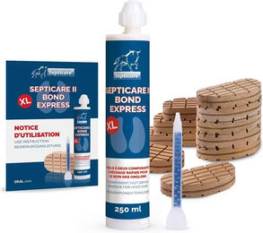 Produktbild von Septicare Hufpflege Pflegeset aus Holz in XL mit Tube