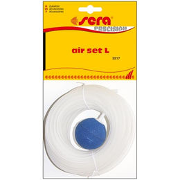 Sera air Set L Belüftungssystem für Teiche mit 10 m Silikonschlauch und XL-Sprudelstein - 45 g – Bild 1 von 2