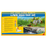 Produktbild von sera Aqua-Test Set Wassertester für Aquarium und Teich zur Messung von pH-Wert, GH, KH und NO2 für Fische - 1 Stk.
