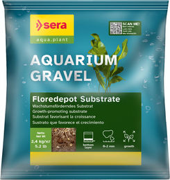 Produktbild von Sera Aquarium Gravel Floredepot Bodengrund für Süßwasser-Aquarien 2,40 kg