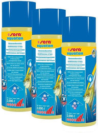 Produktbild von Sera Aquatan Wasseraufbereiter für Fische 3x500 ml