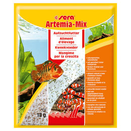 Sera Artemia-Mix Artemiaeier mit Salz als Lebendfutter für Fischbrut 18 g - 18 g – Bild 1 von 3