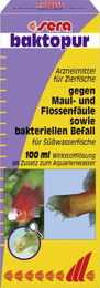 Sera Baktopur Arzneimittel für Fische gegen bakterielle Infektionen im Süßwasser 100 ml – Bild 1 von 2