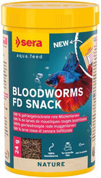 Sera Bloodworms FD Snack Rote Mückenlarven für Fische 250 ml - 250 ml – Bild 1 von 5