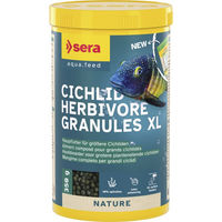 Produktbild von Sera Cichlid Green XL Nature Buntbarsch Fischfutter Granulat 1000 ml - 1000 ml