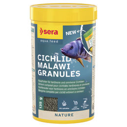 Produktbild von Sera Cichlid Malawi Granules Süßwasser Fischfutter 135 g - 135 g
