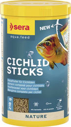 Sera Cichlids Sticks Nature Fischfutter für Buntbarsche 1000 ml - 210 g – Bild 1 von 4
